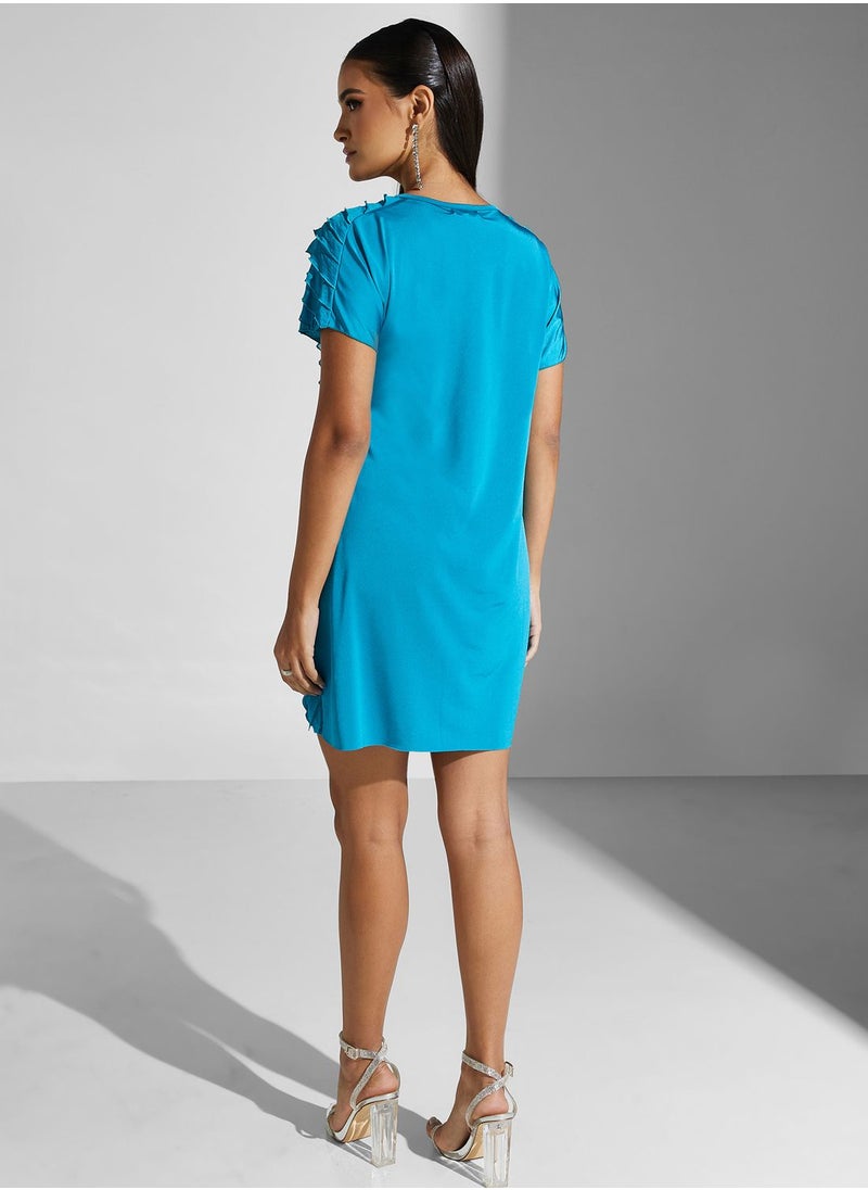 Golden Apple - Frilled Detail Dress - Image 1