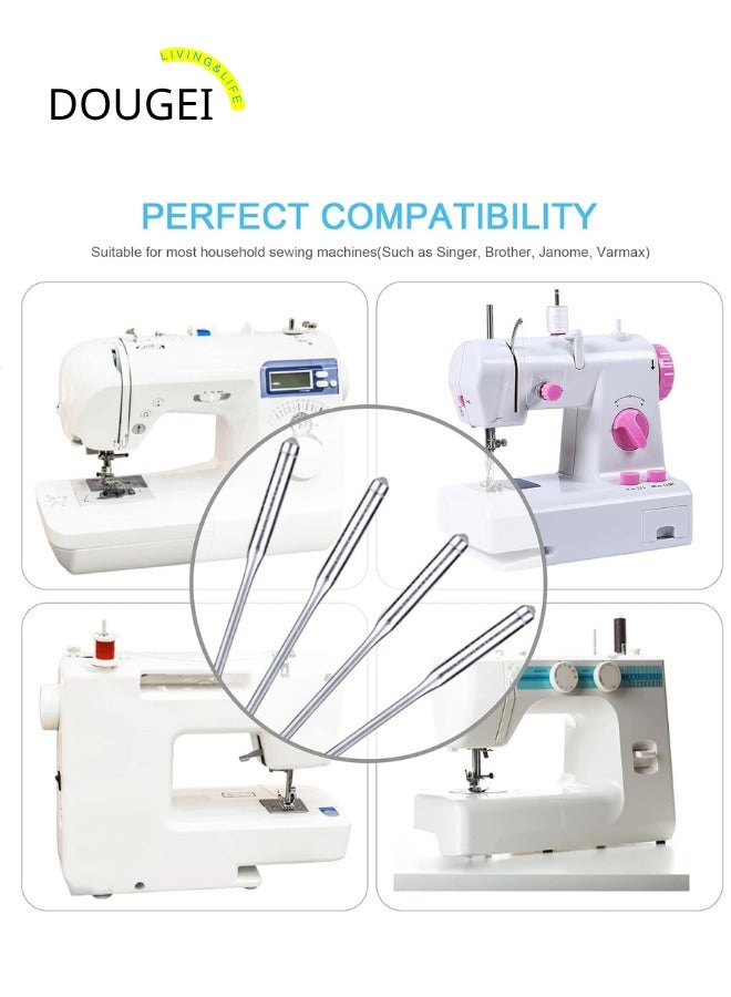DOUGEI Sewing Machine Needles, 50 PCS Universal Sewing Machine Needle, Compatible with Singer, Brother, Janome, Varmax, Sizes HAX1 65/9, 75/11, 90/14, 100/16, 110/18 (50 - Image 5