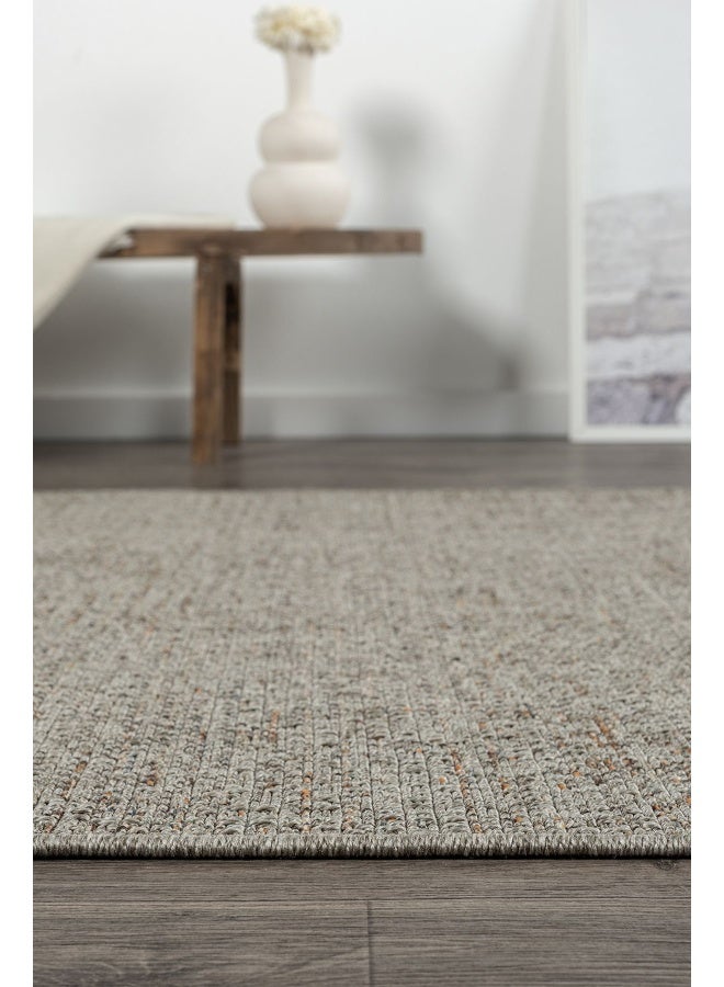 Koza Home Koza Hali Koza Premium Sahara Gray Multi Carpet B3811F Living Room Sitting Room Bedroom Corridor Machine Carpet 150 x 220 - Image 2