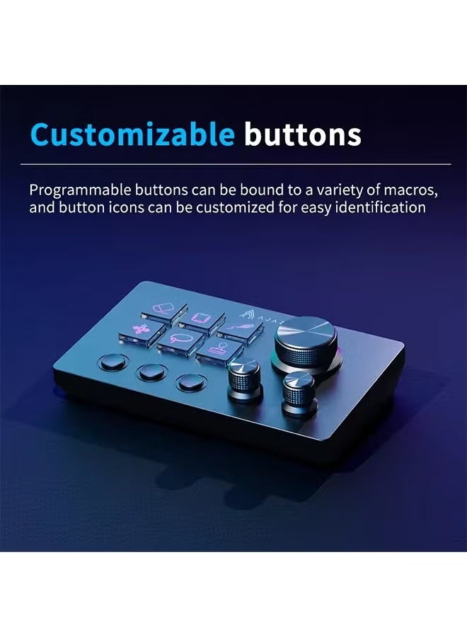 A-jazz AJAZZ AKP03E Programmable Macro Keyboard Multifunctional Console Panel Assistente Custom Button Mini Keyboard For PC Laptop - Image 4
