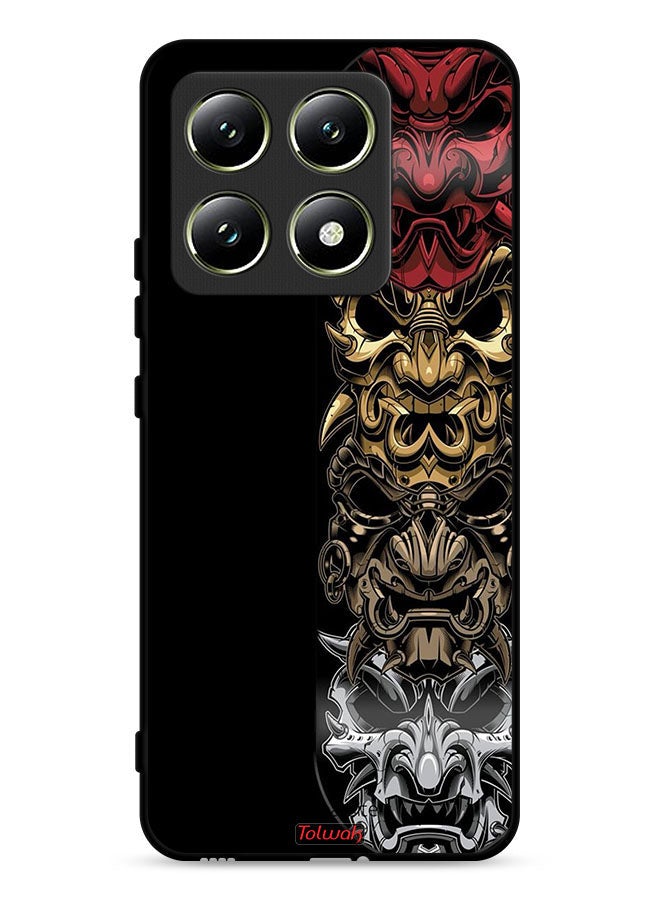 Tolwak Xiaomi 14T 5G Protective Case Cover Heads Art  - Image 1