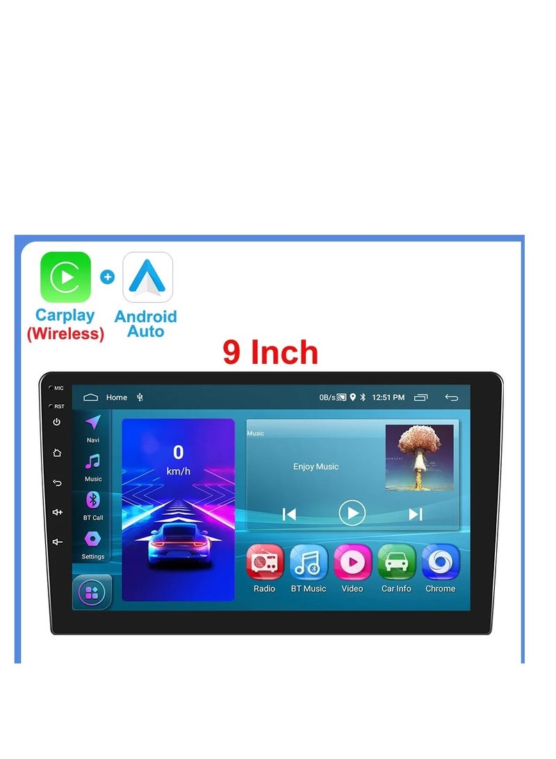 MNT Hyundai Elantra screen from 2022 to 2024  is part of the car's infotainment system. It runs on Android and supports features like Apple CarPlay and Android Auto, allowing you to easily connect your smartphone. It also offers a high resolution of up to 1080 pixels, making it excellent for displaying information and maps clearly. - Image 5