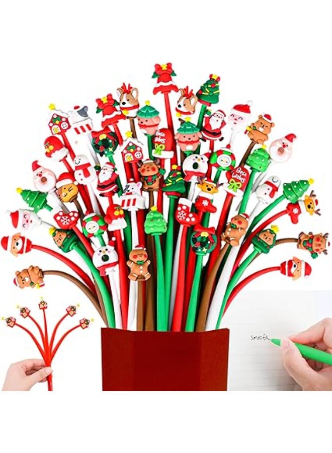 50 pieces - Christmas Stress Relief Bobblehead Pens - Image 2