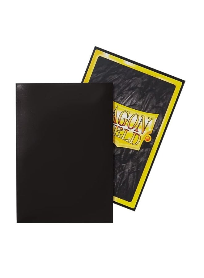 Arcane Tinmen Dragon Shield Japanese Size Card Sleeves â€“ Black 60CT â€“ Card Sleeves are Smooth & Tough â€“ Compatible with Pokemon, Yugioh, and More,AT-10602 - Image 1