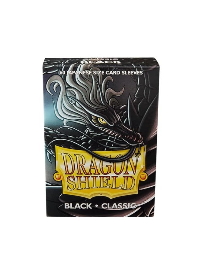 Arcane Tinmen Dragon Shield Japanese Size Card Sleeves â€“ Black 60CT â€“ Card Sleeves are Smooth & Tough â€“ Compatible with Pokemon, Yugioh, and More,AT-10602 - Image 4