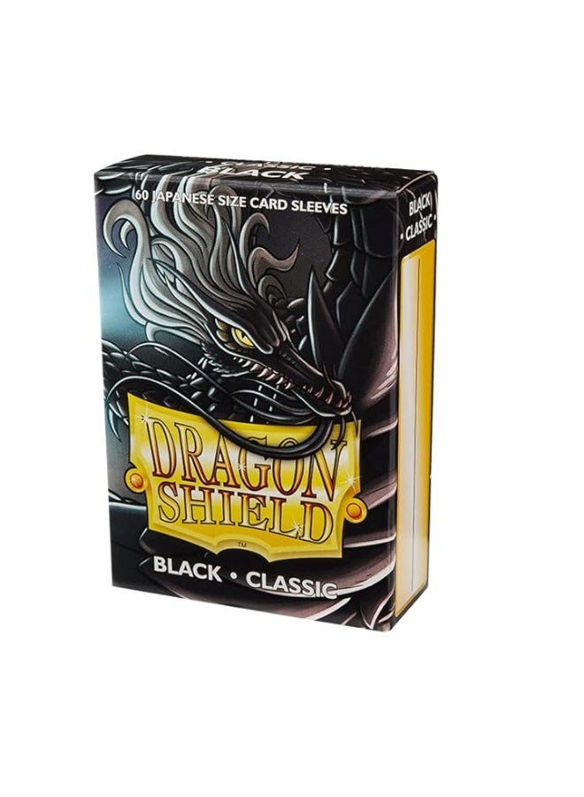 Arcane Tinmen Dragon Shield Japanese Size Card Sleeves â€“ Black 60CT â€“ Card Sleeves are Smooth & Tough â€“ Compatible with Pokemon, Yugioh, and More,AT-10602 - Image 3