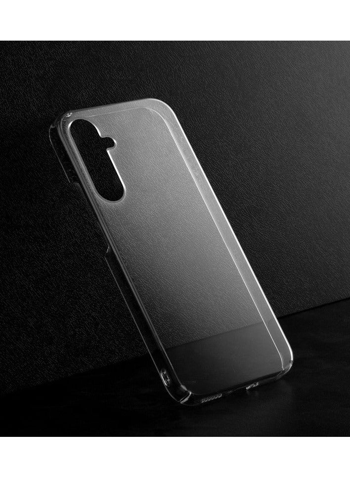 جراب هاتف شفاف لهاتف Samsung Galaxy A35 – غطاء صلب فائق النحافة ومقاوم للصدمات (من مادة TPU)، جراب خلفي كريستالي شفاف مقاوم للاصفرار مع حماية للكاميرا. - Image 3