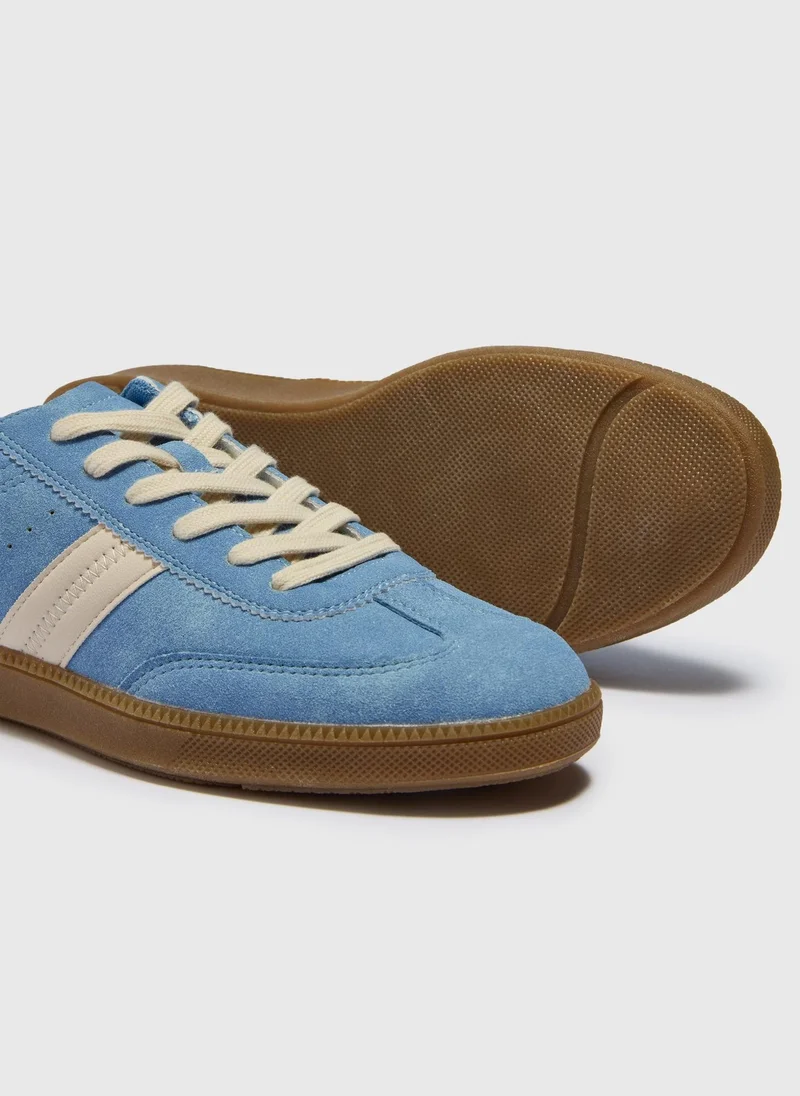 Matalan Blue Retro Trainers