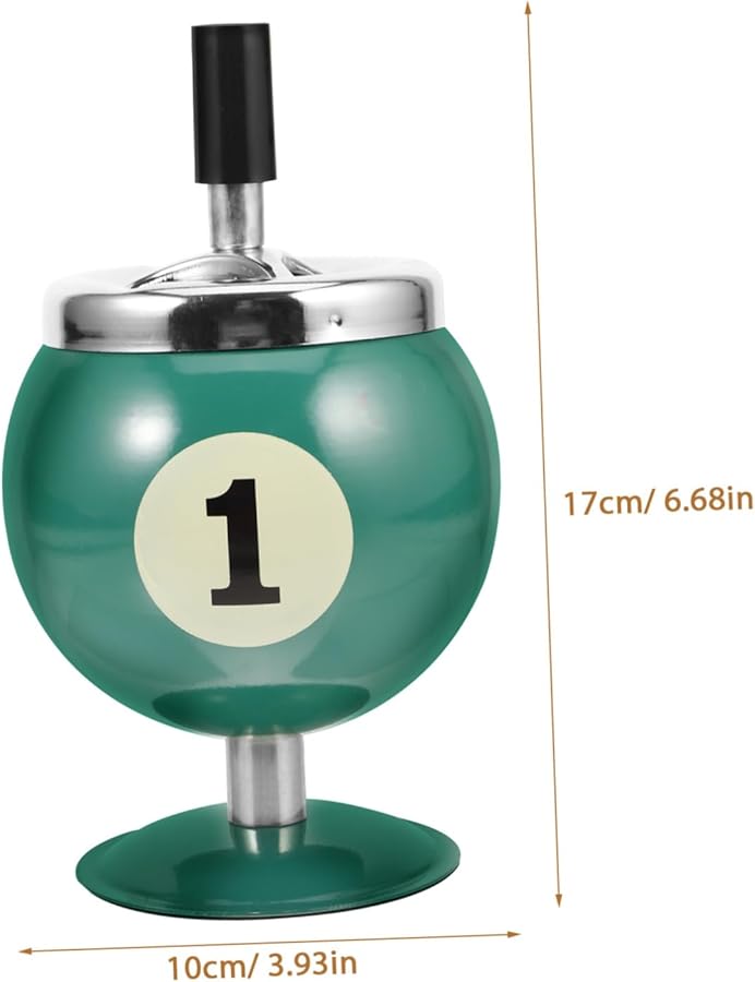 حاوية سجائر أوتوماتيكية للتدحرج مع إطفاء تلقائي، تصميم دوّار محمول للاستخدام في الداخل والخارج والسفر. - Image 3