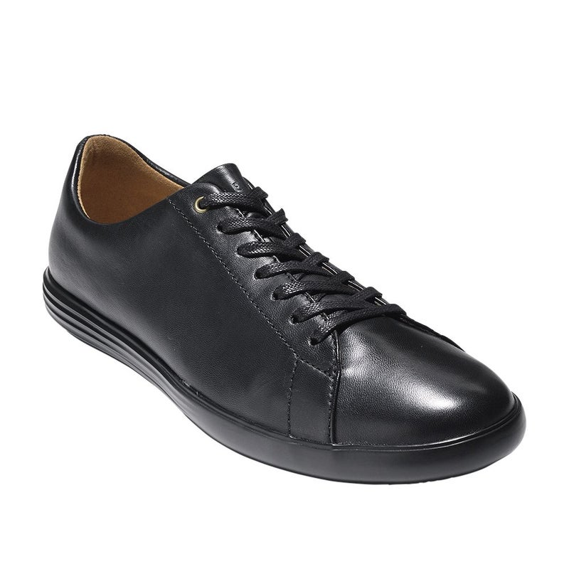 Cole Haan Mens Grand Crosscourt II Black Leather/Black 11 W - Wide - Image 5