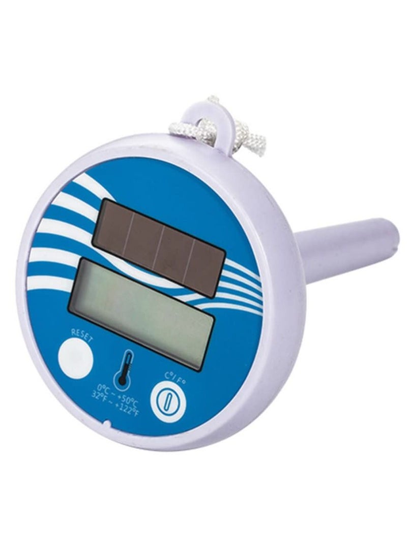 Generic Professional Floating Pool Thermometer Solar Powered Outdoor Spa Digital Thermometer Pond Tub  - Image 2