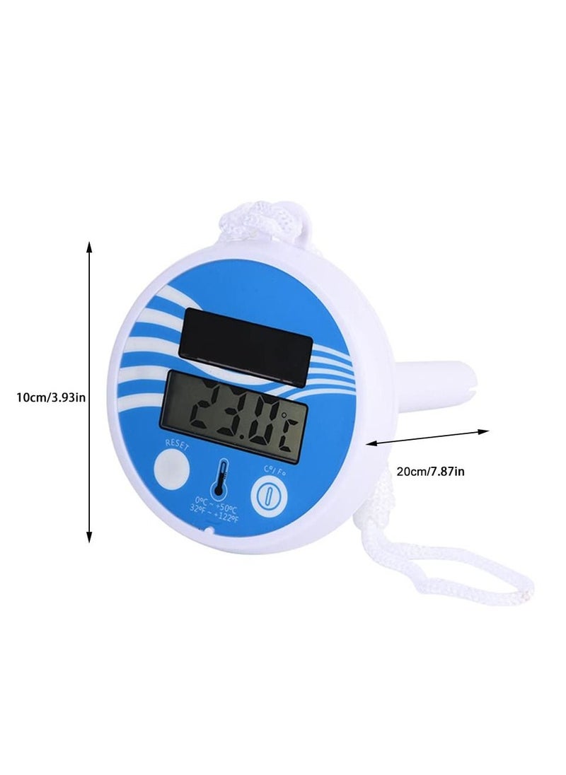Generic Professional Floating Pool Thermometer Solar Powered Outdoor Spa Digital Thermometer Pond Tub  - Image 3