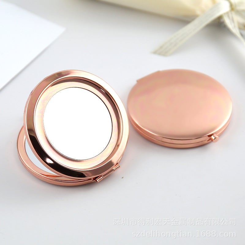 Blank Makeup Mirror Base Round Makeup Mirror Bottom 70Mm Makeup Mirror Mirror Bottom - Image 1