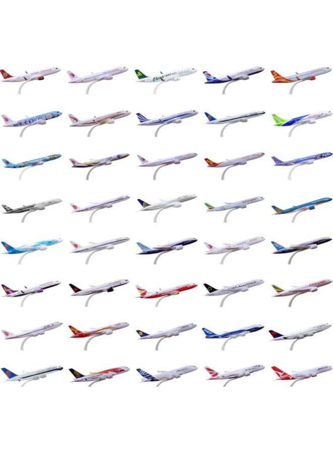 # Aircraft Model Alloy Passenger Aircraft Boeing B7 Air China Eastern Airlines Xiamen Airlines Hainan Airlines Airbus A320 China Southern Airlines B73-Color:Mongolian Airlines-e190- 20cm - Image 2