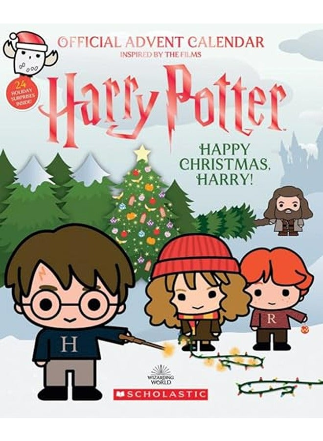 Happy Christmas Harry Official Harry Potter Advent Calendar By Scholastic Paperback