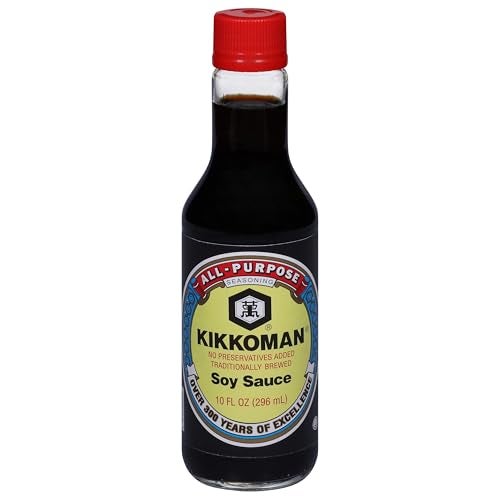 Kikkoman All-Purpose Seasoning Naturally Brewed Soy Sauce, 10 Ounce - Image 4