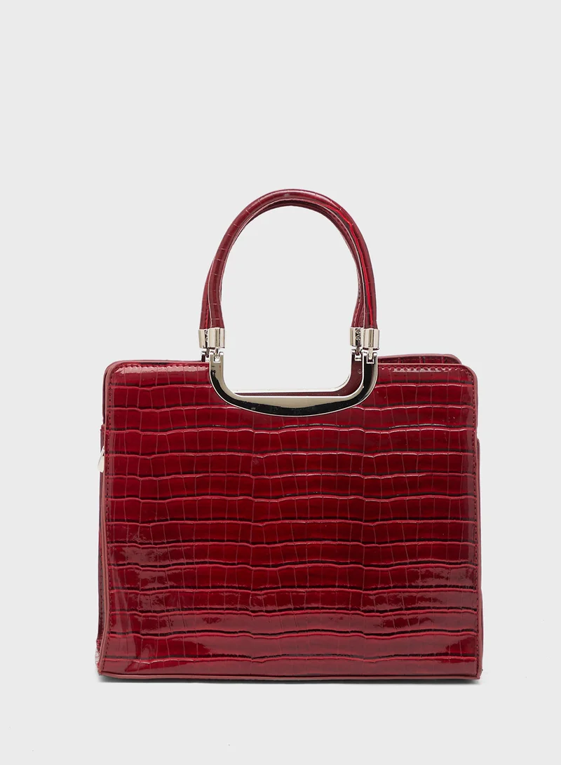 ايلا Croc Effect Satchel