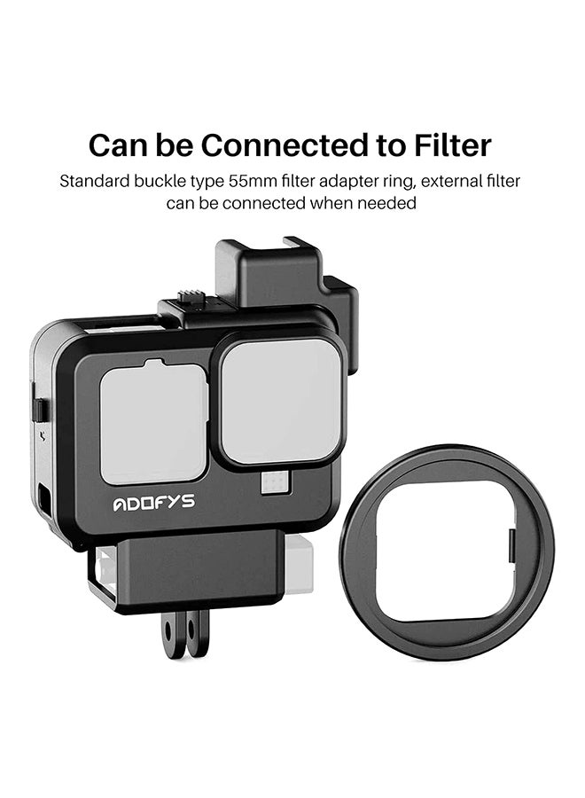 Adofys Renewed - Adofys G9-4 Mount for GoPro 9/10/11 - Black - Image 3