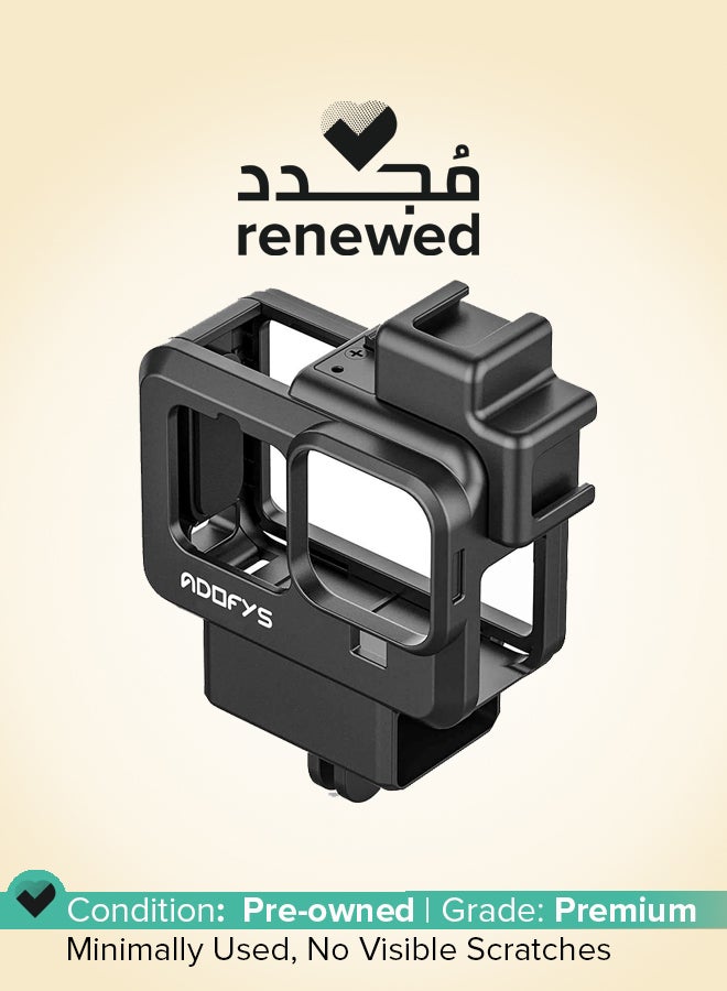 Adofys Renewed - Adofys G9-4 Mount for GoPro 9/10/11 - Black - Image 1