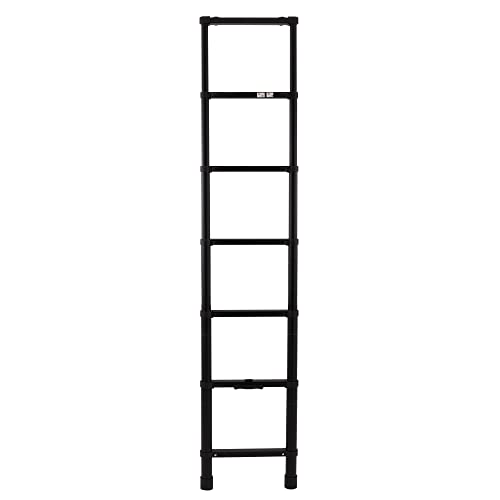 RecPro RV Telescoping Bunk Bed Ladder | includes Mounting Brackets | Lightweight Aluminum Collapsible Construction (85") - Image 2