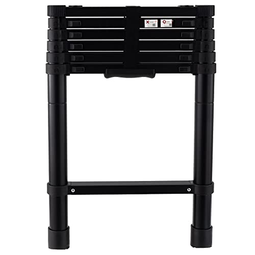 RecPro RV Telescoping Bunk Bed Ladder | includes Mounting Brackets | Lightweight Aluminum Collapsible Construction (85") - Image 5