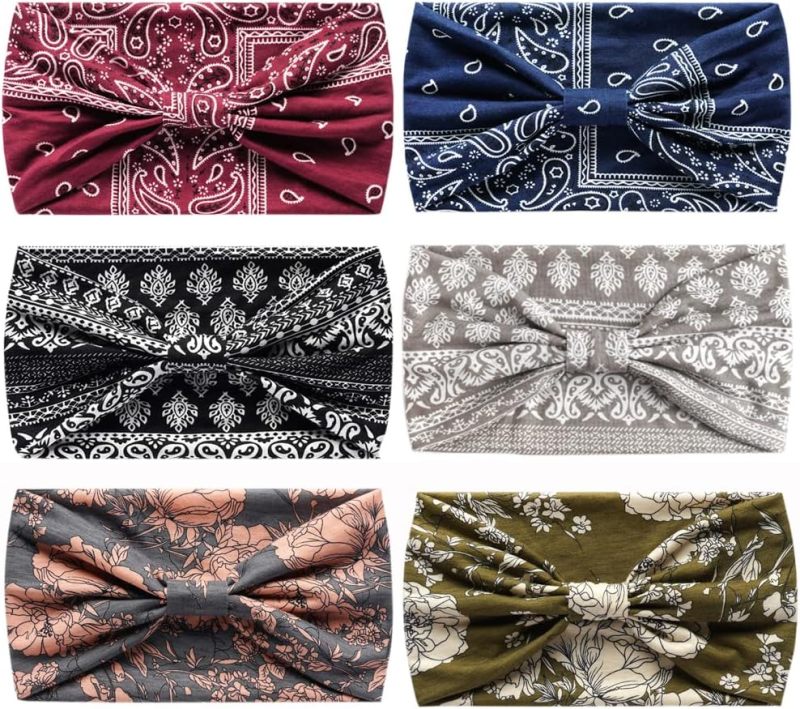 Sports Headband: 6 Colors Non Slip Elastic Sweatband - Comfortable Workout Hairband for Women Fitness Yoga Running - Image 3