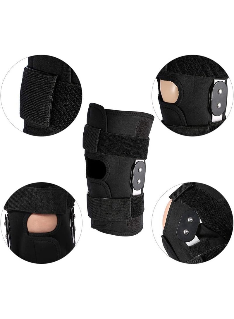 Medical Knee Brace with Open Back Design - Breathable & Adjustable Support for Knee Injuries, Tears & Sprains - Ergonomic Knee Sleeve for Sports & Daily Activities - Maximum Comfort & Stability - Image 4