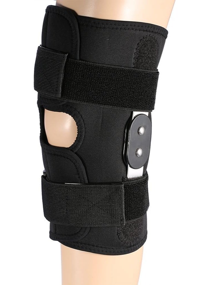 Medical Knee Brace with Open Back Design - Breathable & Adjustable Support for Knee Injuries, Tears & Sprains - Ergonomic Knee Sleeve for Sports & Daily Activities - Maximum Comfort & Stability - Image 3