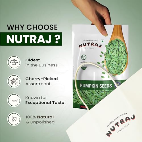Nutraj Sunflower Seeds & Pumpkin Seeds (200 gm Each) | Seed Cycling | Seed Cycling Seeds Combo - Image 2