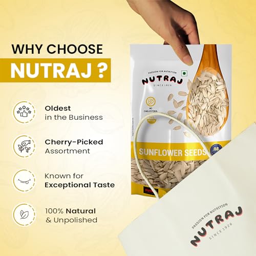 Nutraj Sunflower Seeds & Pumpkin Seeds (200 gm Each) | Seed Cycling | Seed Cycling Seeds Combo - Image 3