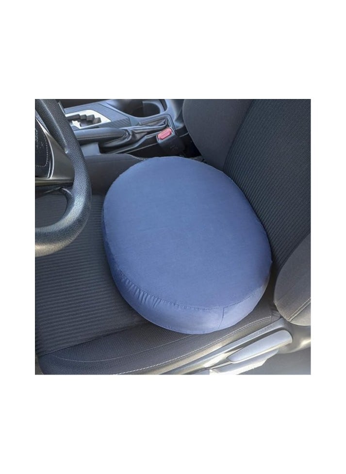 Orthopedic Round Memory Foam Seat Cushion For Spine And Back Pain Relief And Hemorrhoids - Size 45*45*8 cm