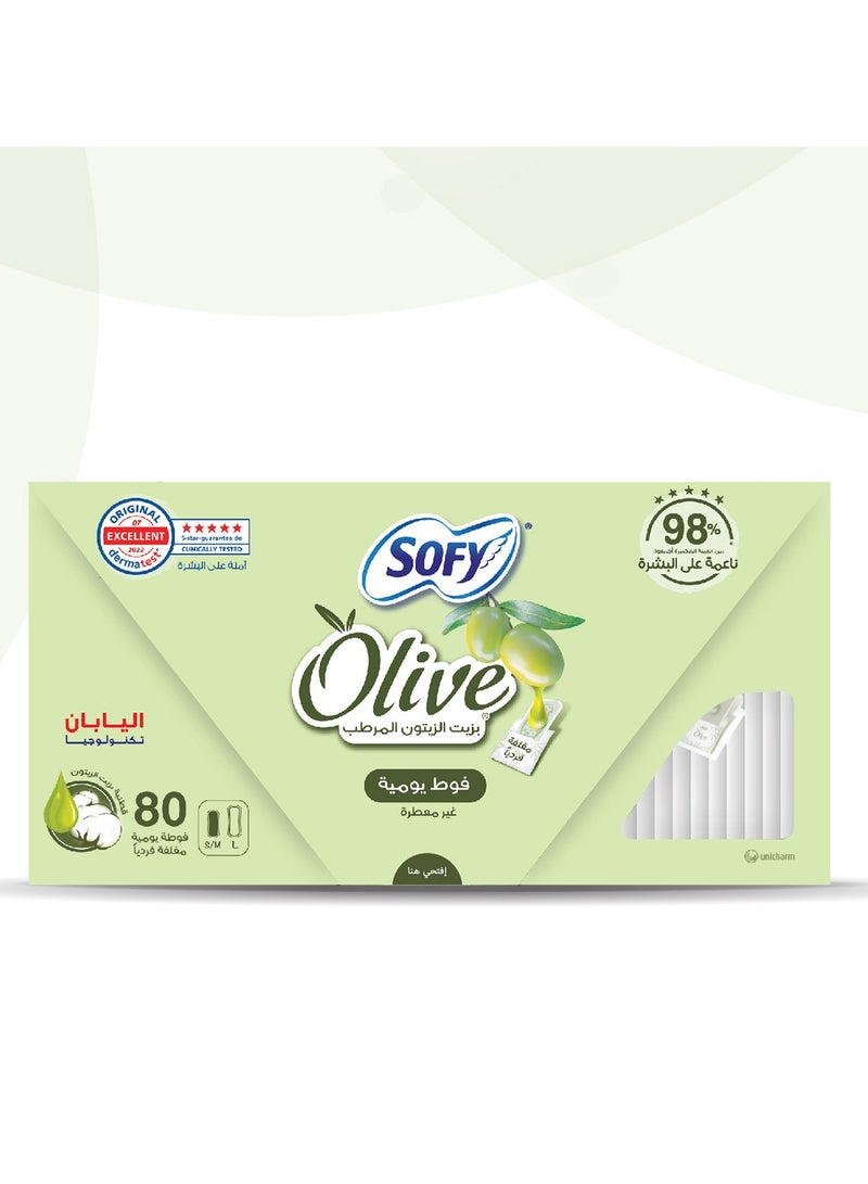 Sofy Olive Daily Panty Liner Regular 80 Pcs - Image 4