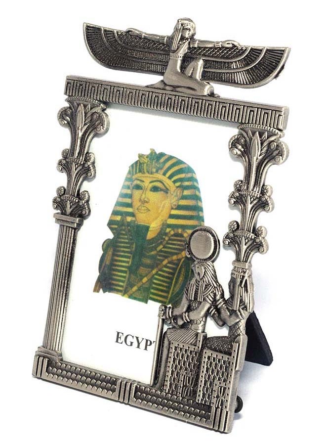 امتجار Egyptian-Inspired Design: Featuring a stunning Pharaonic pattern, this luxury jewelry box adds elegance and cultural flair to any room. Perfect for Egyptian art lovers and as a decorative piece. 