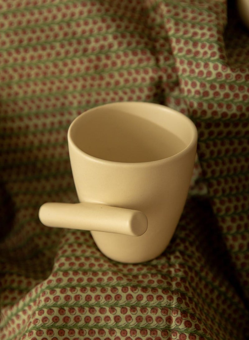 Curate Home Slant Ceramic Mug - Image 1