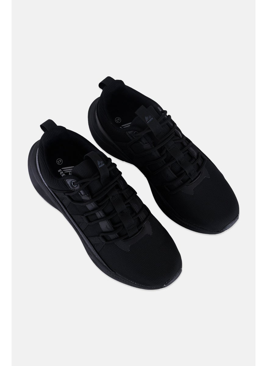 RBX - Men Lace Up Training Shoes, Black - Image 1