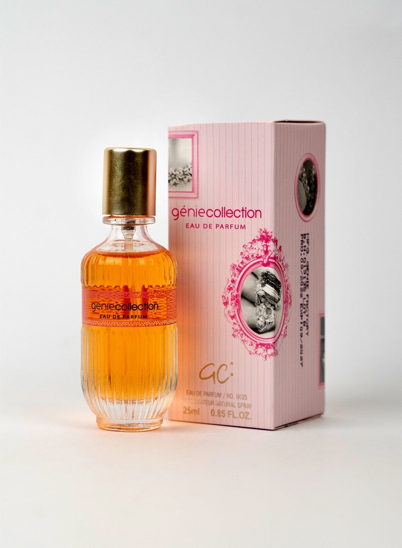 Genie Collection Luxury Women’s Perfume Genie Collection No. 9025 | Long Lasting Perfume with Rose, Citrus & Musk Notes & Fruity Scent –  Eau de Parfum 25ml - Image 3