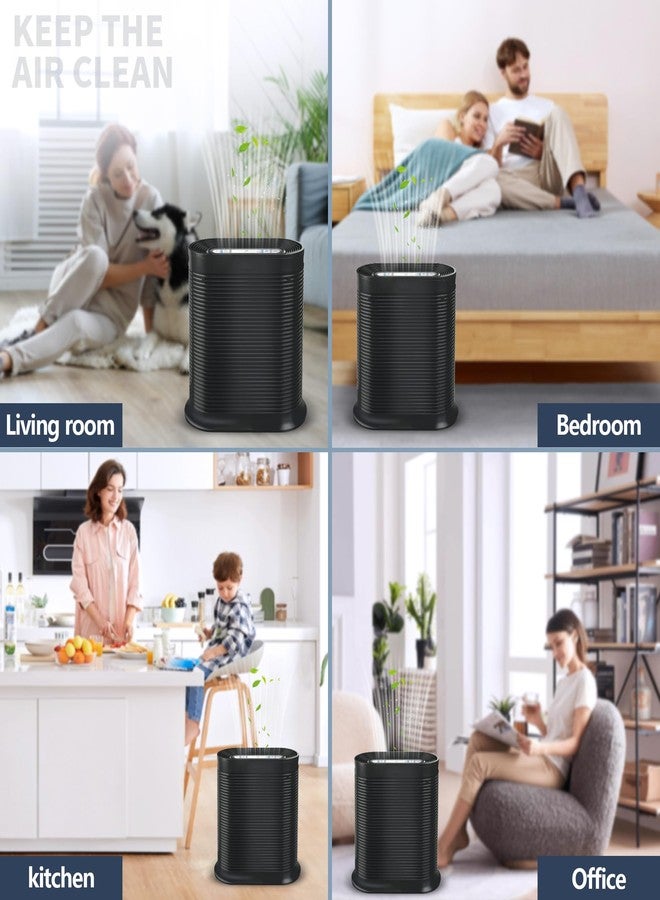 Midiex 3 Pack HPA300 HEPA Filter Replacement for Honeywell HPA300 Series Air Purifiers HPA300, HPA300VP, HPA304, HPA3300, Replace HRF-R3(3 Ture HEPA R Replacement Filter + 4 Activated Carbon Pre-Filter) - Image 5