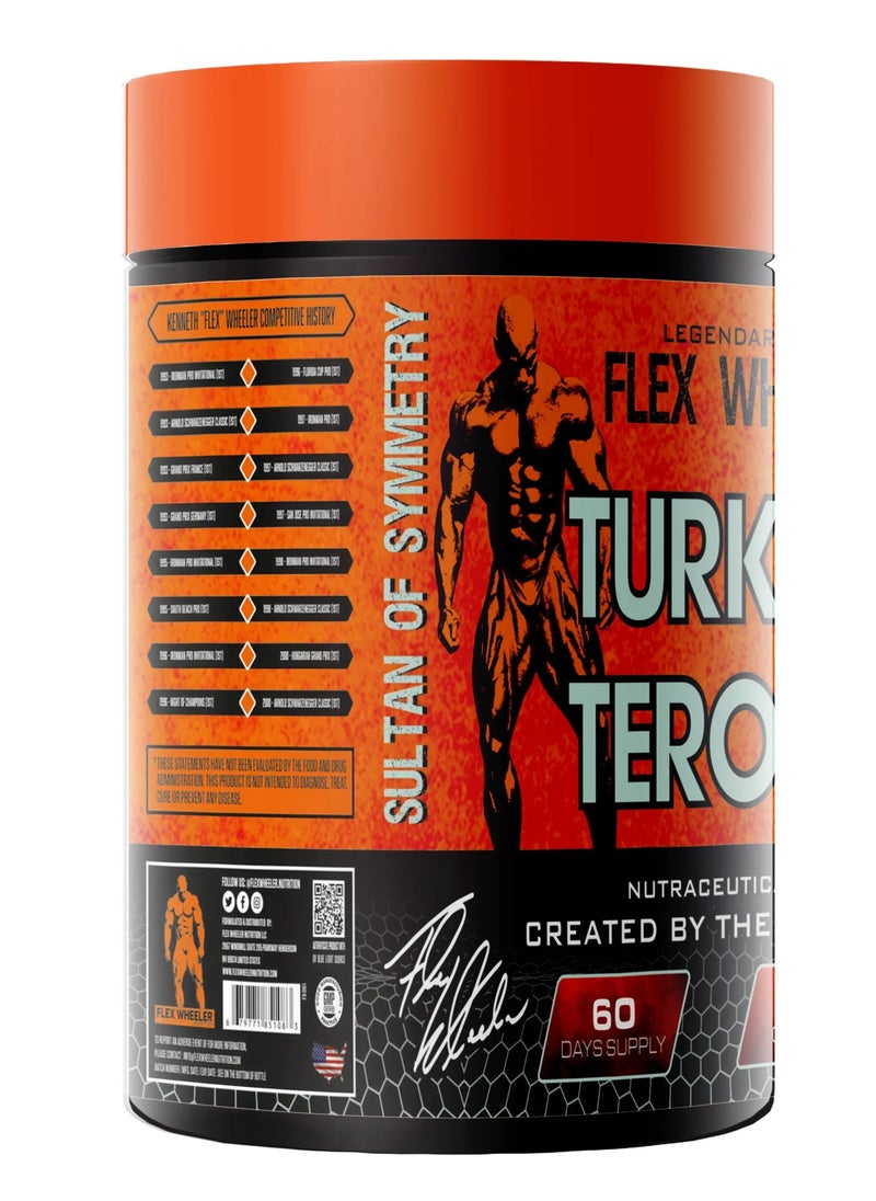 Flex Wheeler Nutrition Flex Wheeler Nutrition Turkesterone - Muscle Growth & Recovery (60 Capsules)  - Image 3