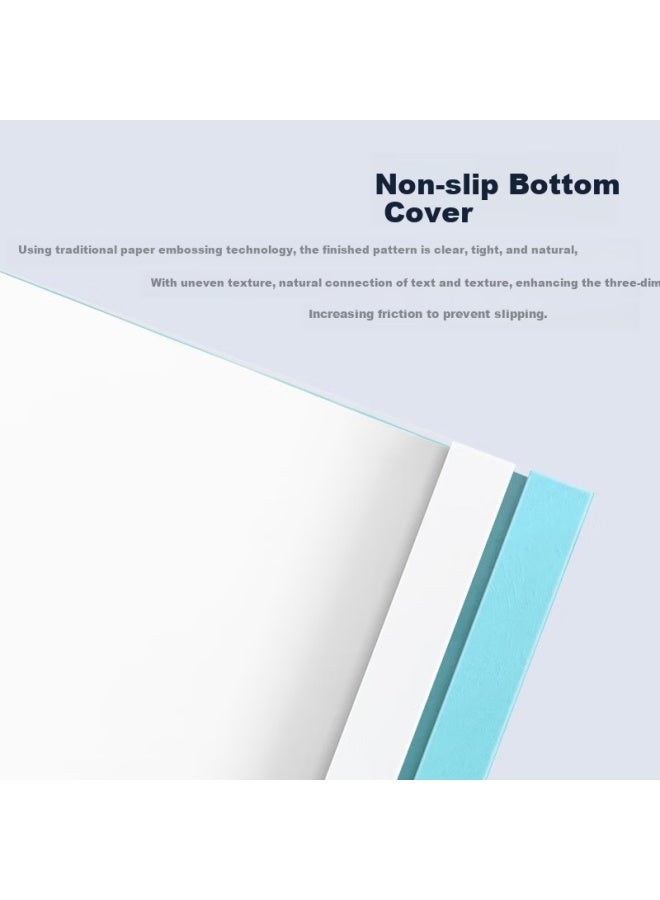 جولدن Golden Hot Melt Binding Cover Paper A4/2mm Blue - Image 4