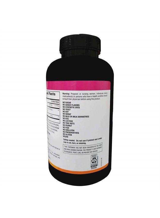 Members Mark Member's Mark Vitamin C 1000 mg with Rosehips and Citrus Bioflavonoids (500 ct.) - Image 3