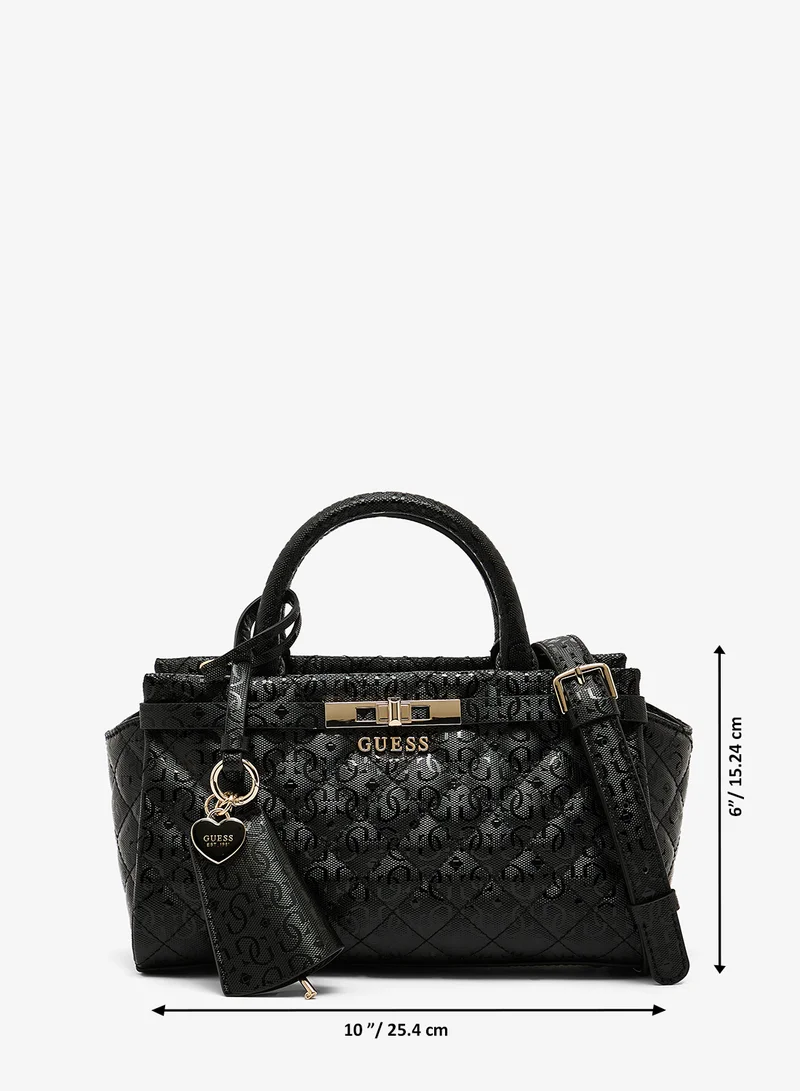 GUESS  Idra Logo Satchel for Women | Best Price UAE