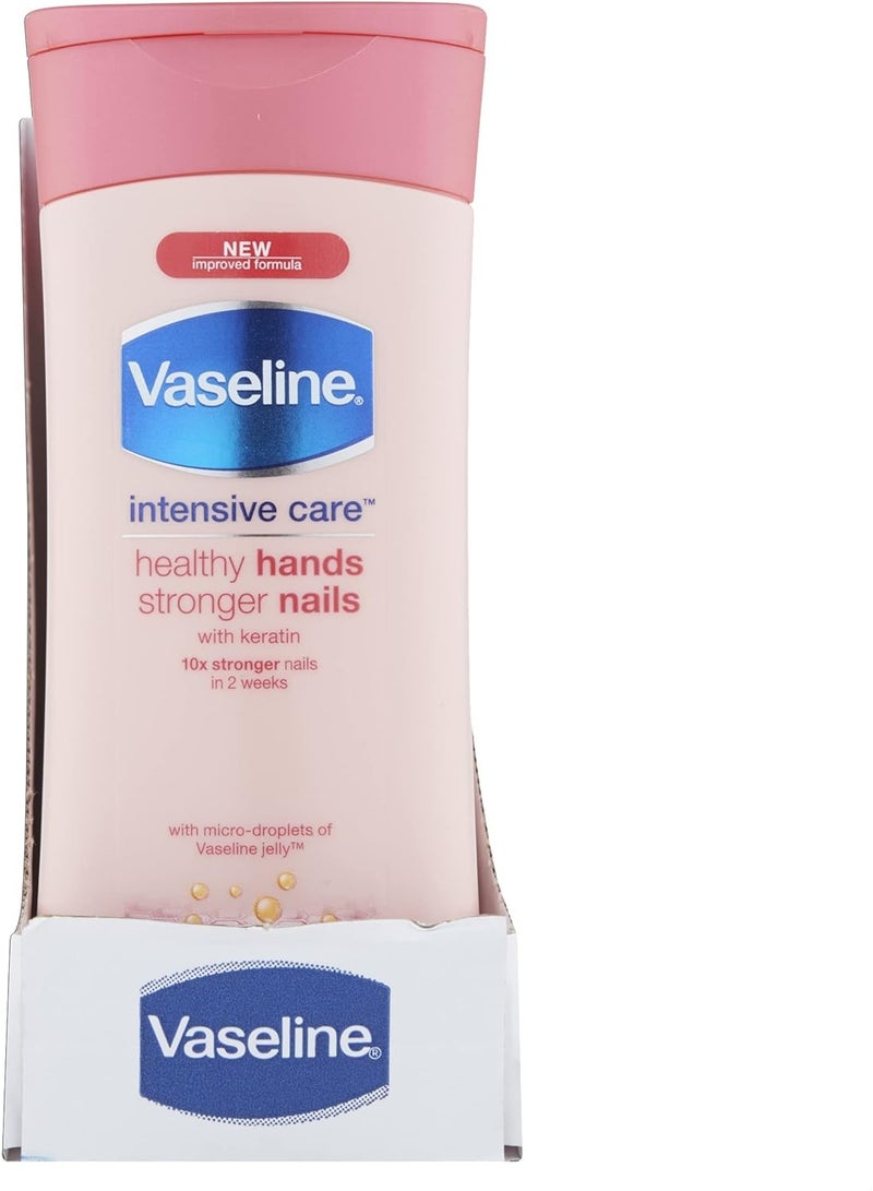 Vaseline healthy hands and stronger nails hand cream 200 ml - Image 4