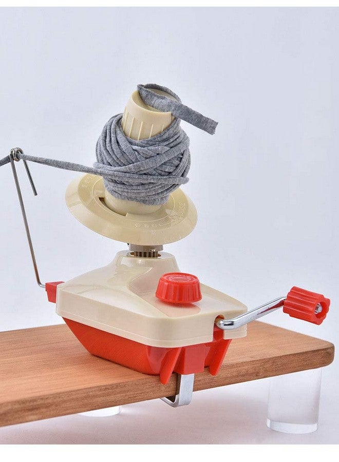 Buwico Yarn Ball Winder Manual Yarn Spinner Roller Wool String Fiber Ball Winder Yarn Ball Weaving Holder - Image 2