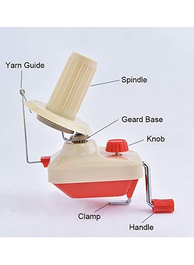 Buwico Yarn Ball Winder Manual Yarn Spinner Roller Wool String Fiber Ball Winder Yarn Ball Weaving Holder - Image 3