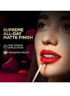 Faces Canada FACES CANADA Comfy Matte Liquid Lipstick - Any Day Now 04 (Red), 3 ml | Comfortable 10HR Longstay | Intense Matte Color | Almond Oil & Vitamin E Infused | Super Smooth | No Dryness | No Alcohol  - Image 4