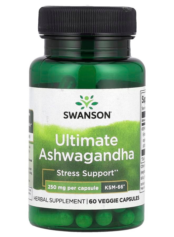 SWANSON Ultimate Ashwagandha 250 mg  60 Veggie Capsules