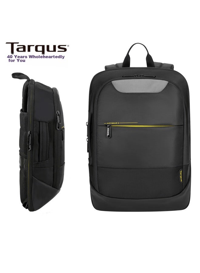 Targus Laptop Backpack, 15.6-inch Notebook Bag, Backpack, Schoolbag, Trendy, Lightweight, Commuter-friendly, Black, 661 - Image 1