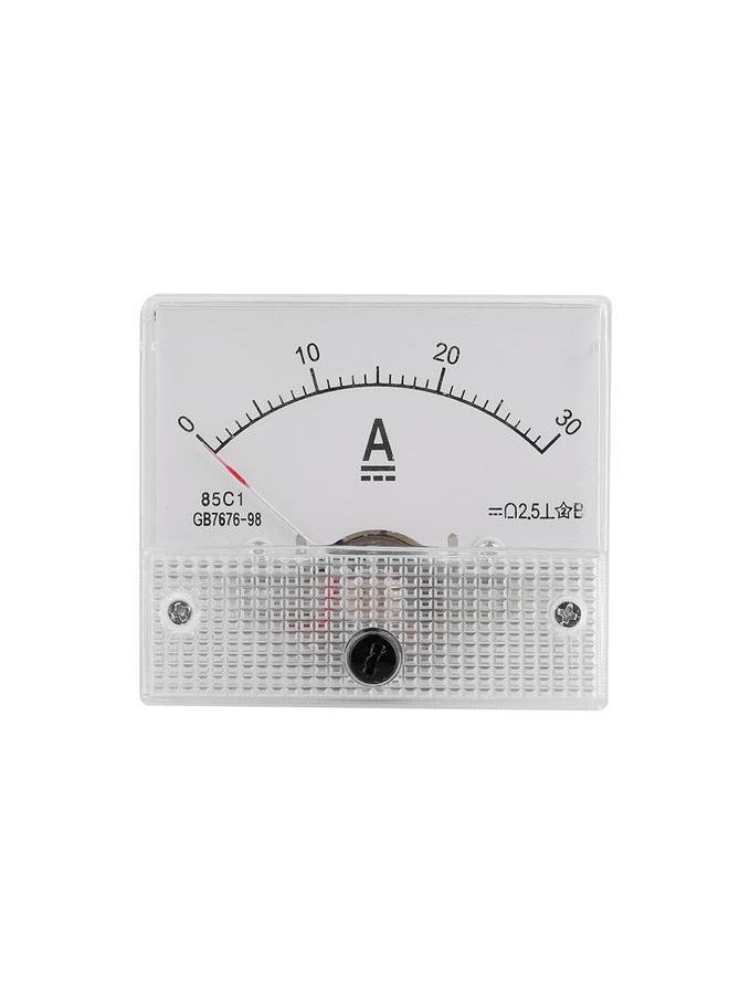 Thoraya DC 0-30A DC Analog 85C1 Current Voltmeter Voltage 2.5 Accuracy Voltage Analog Voltmeter Panel  - Image 1
