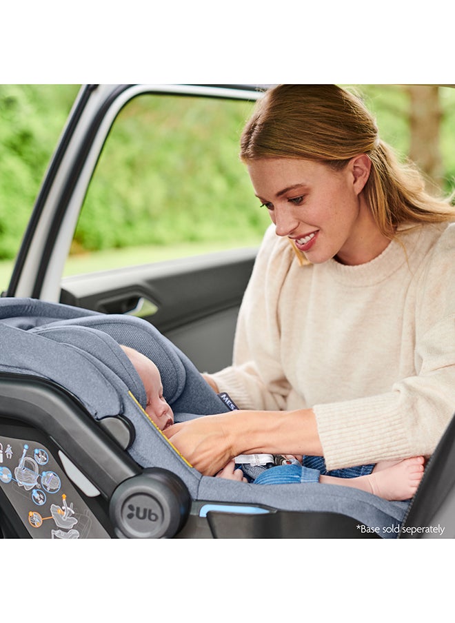 UPPAbaby - Mesa I-Size Infant Car Seat - Gregory - Blue Melange - Image 1