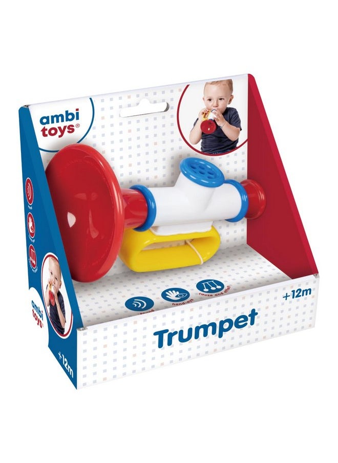 Ambi Toys Ambi Toys, Trumpet, Musical Baby Toys, Ages 12 months+  - Image 1